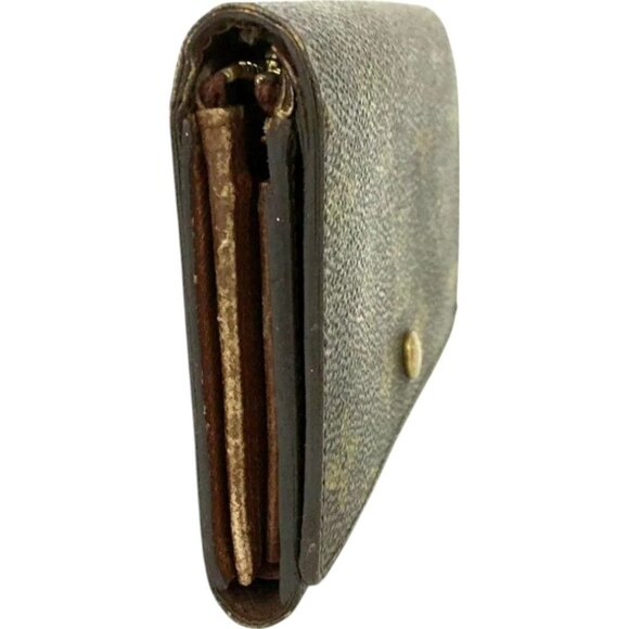 016158BN (L1) Louis Vuitton Wallet Porte Monnaie Billets Tresor Brown Monogram - Picture 3 of 9